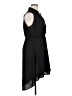 Delirious 100% Polyester Solid Black Casual Dress Size 1X - photo 4
