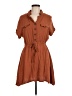 She + Sky Brown Casual Dress Size M - photo 1