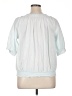 Gloria Vanderbilt 100% Cotton Blue Short Sleeve Blouse Size 1X - photo 2