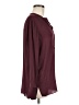 Jigsaw 100% Polyester Burgundy Long Sleeve Blouse Size 8 - photo 4