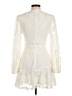 Saints + Secrets 100% Polyester Ivory Cocktail Dress Size M - photo 2