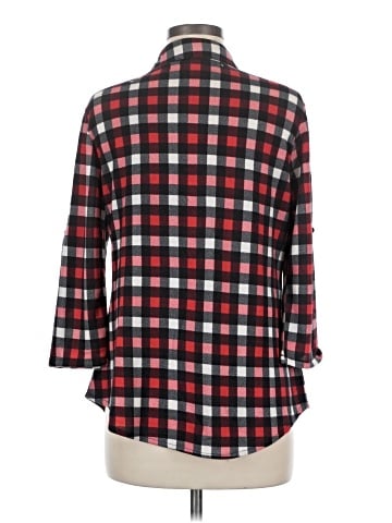 Eden & Olivia 3/4 Sleeve Button-Down Shirt (view 2)
