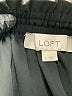 Ann Taylor LOFT 100% Polyester Black 3/4 Sleeve Blouse Size M - photo 7