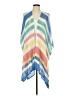 Unbranded 100% Acrylic Blue Poncho Size L - photo 1