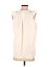 Elie Tahari Ivory Sleeveless Blouse Size S - photo 2