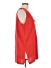 MNG Red Sleeveless Button-Down Shirt Size L - photo 4