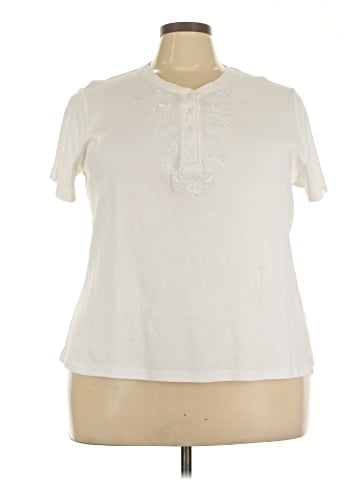 Croft & Barrow Short Sleeve Blouse (view 1)