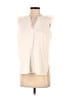 Elie Tahari Ivory Sleeveless Blouse Size S - photo 1