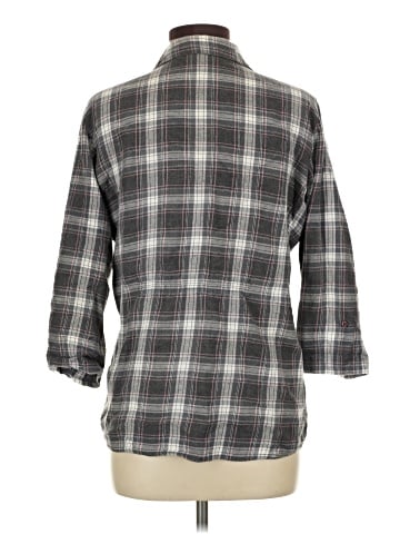 DressBarn 3/4 Sleeve Button-Down Shirt (view 2)