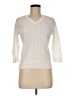 Hillard & Hanson 100% Cotton Ivory Pullover Sweater Size M - photo 1