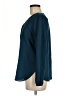 Valerie Stevens 100% Polyester Teal Long Sleeve Henley Size M - photo 5