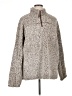 True Grit 100% Polyester Animal Print Gray Faux Fur Jacket Size XL - photo 1
