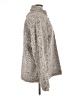 True Grit 100% Polyester Animal Print Gray Faux Fur Jacket Size XL - photo 4