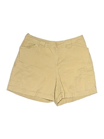 St. John's Bay Khaki Shorts (view 1)