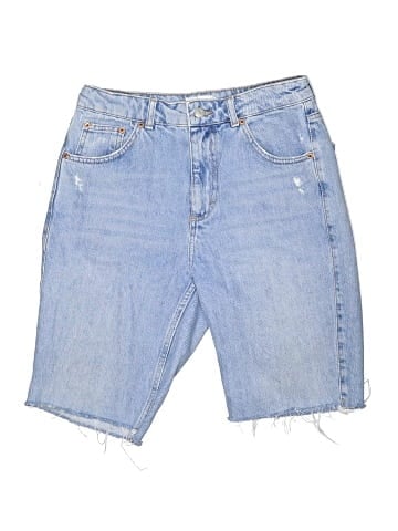 Topshop Denim Shorts (view 1)