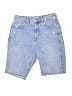 Topshop Blue Denim Shorts Size 10 - photo 1