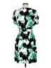 Nine West Print Green Cocktail Dress Size M - photo 2