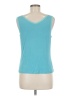 Sigrid Olsen Teal Tank Top Size M - photo 2
