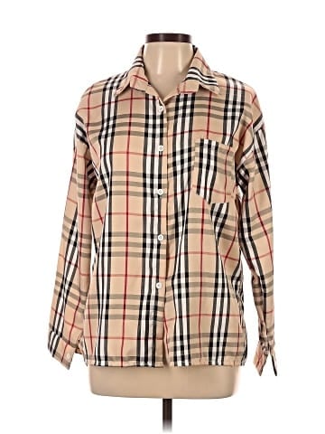 Fashion Long Sleeve Button-Down Shirt (view 1)