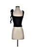 White Fox Black Sleeveless Top Size XS - photo 1