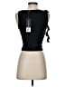 White Fox Black Sleeveless Top Size XS - photo 2