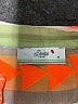 Devotion Twins 100% Cotton Stripes Multi Color Orange Casual Dress Size XS - photo 7