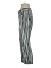 Ann Taylor LOFT Stripes Silver Casual Pants Size 4 - photo 5