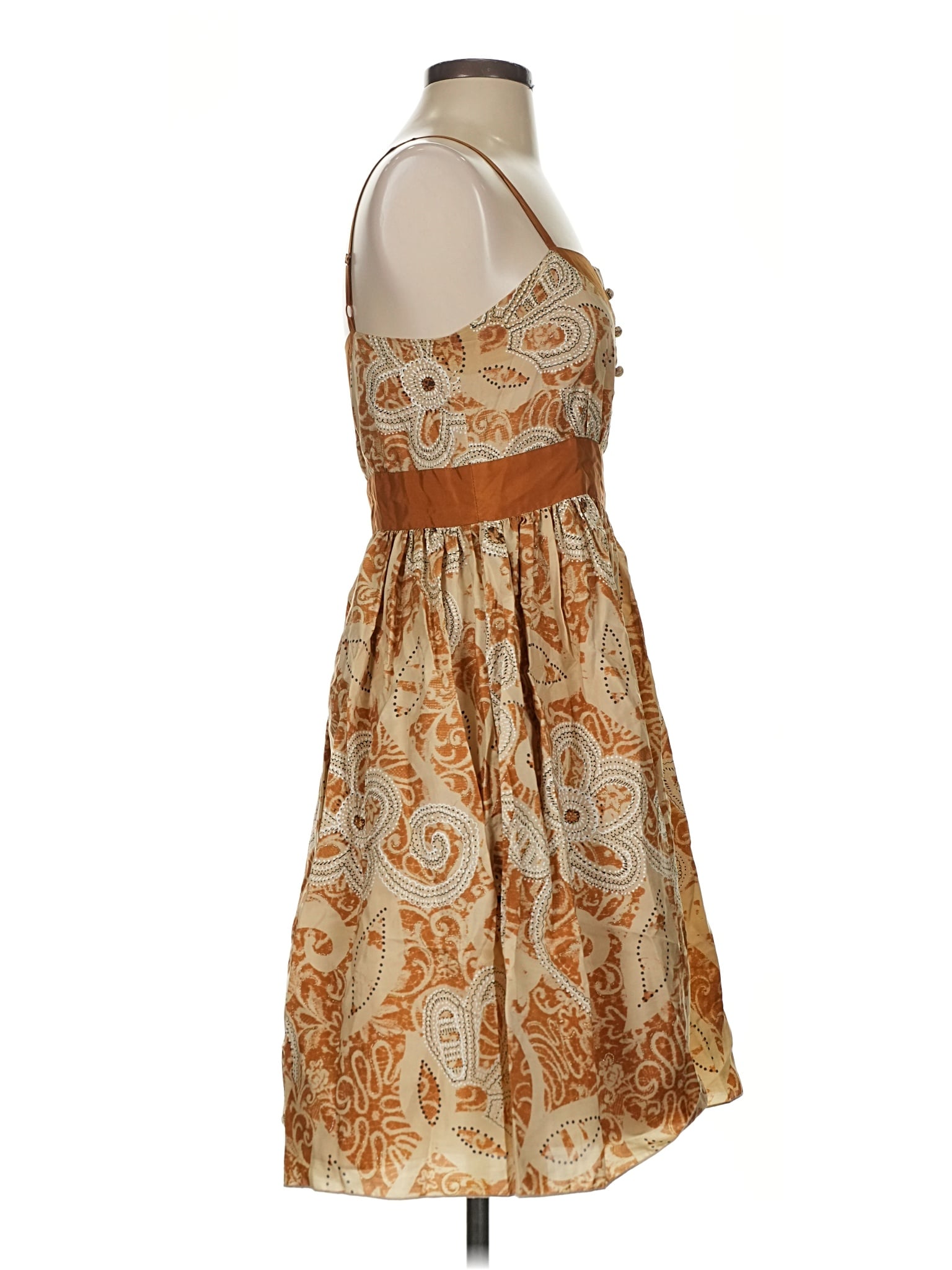 anna sui for anthropologie silk dress Anna Sui for Anthropologie Vintage, Silk Halter Dress Black/White Floral,  Size 8