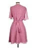 Diane von Furstenberg 100% Polyester Pink Kimono Size 12 - photo 2