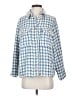 Zara Houndstooth Blue Jacket Size S - photo 1