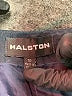Halston 100% Silk Black Silk Pants Size 10 - photo 7
