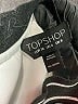 Topshop 100% Polyester White Formal Skirt Size 4 - photo 3