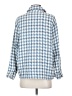 Zara Houndstooth Blue Jacket Size S - photo 2