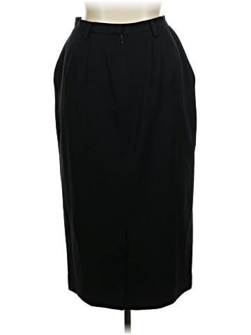 Linda Allard Ellen Tracy Wool Skirt (view 2)