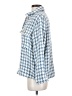 Zara Houndstooth Blue Jacket Size S - photo 5