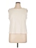 Max Studio Ivory Sleeveless T-Shirt Size XL - photo 1