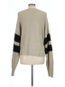 John & Jenn Color Block Tan Pullover Sweater Size L - photo 2