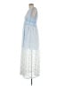 Aqua 100% Polyester Blue Casual Dress Size M - photo 5