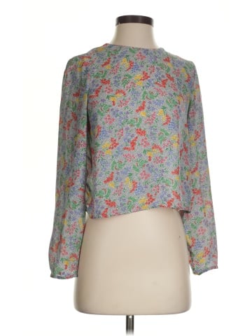 Zara Basic Long Sleeve Blouse (view 1)