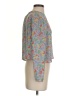 Zara Basic Floral Gray Long Sleeve Blouse Size S - photo 4