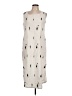 PATINA Graphic Ivory Casual Dress Size L - photo 1