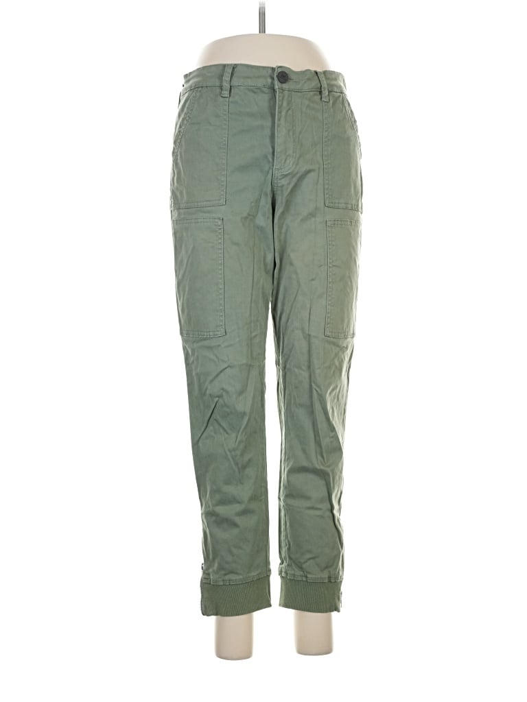 Pre-owned Kut From The Kloth Cargo Pants In Green