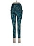 Athleta Print Teal Active Pants Size L - photo 1