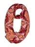 Unbranded Paisley Burgundy Orange Scarf One size - photo 1