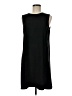 Uniqlo Solid Black Casual Dress Size M - photo 1