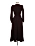 Iris & Ink 100% Polyester Burgundy Casual Dress Size 6 - photo 2