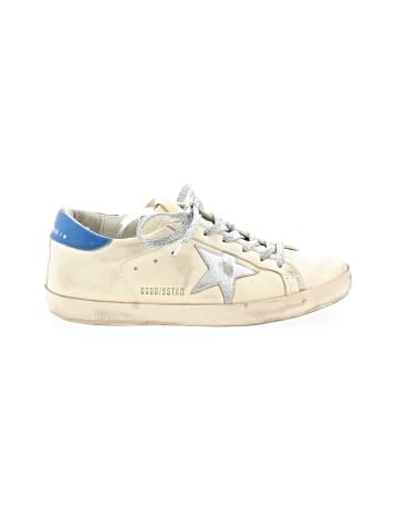 Golden Goose Leather Super-Star Sneakers (view 1)