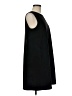 Uniqlo Solid Black Casual Dress Size M - photo 4