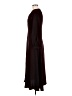 Iris & Ink 100% Polyester Burgundy Casual Dress Size 6 - photo 5