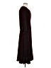 Iris & Ink 100% Polyester Burgundy Casual Dress Size 6 - photo 4